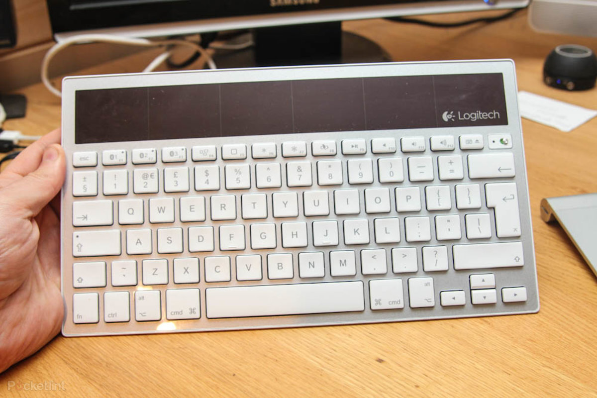review logitech wireless solar keyboard k750 for mac