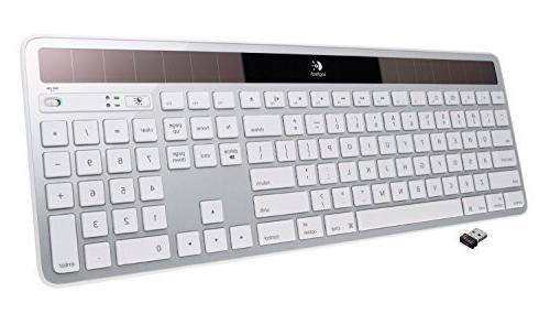 review logitech wireless solar keyboard k750 for mac
